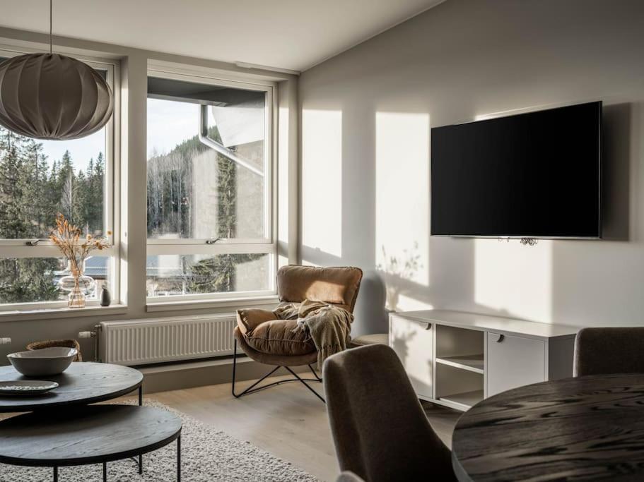 Chic Are Apt For 6 Ski-In-Ski-Out With Sauna Eksteriør bilde