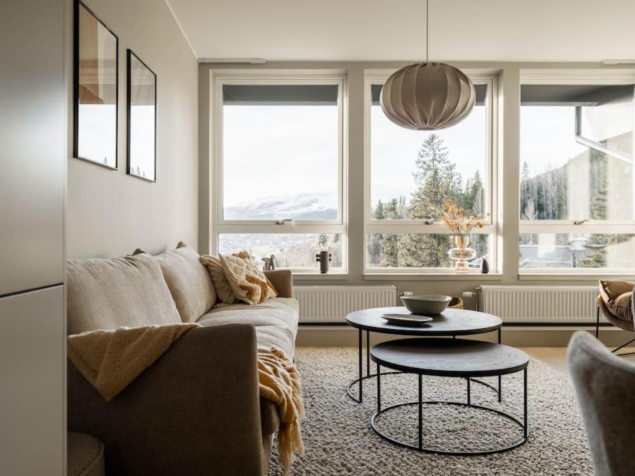 Chic Are Apt For 6 Ski-In-Ski-Out With Sauna Eksteriør bilde